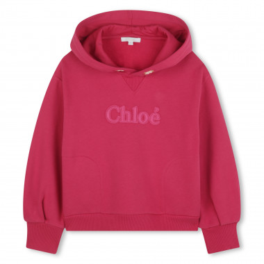 Hooded fleece sweatshirt CHLOE for GIRL