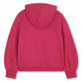 Hooded fleece sweatshirt CHLOE for GIRL