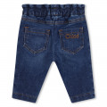 Jeans with trim and buttons CHLOE for GIRL