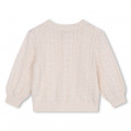 Novelty knit cardigan CHLOE for GIRL