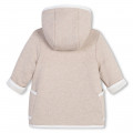 Manteau à capuche brodé CHLOE pour FILLE