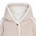 Manteau à capuche brodé CHLOE pour FILLE