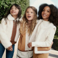 Manteau façon peau lainée CHLOE pour FILLE