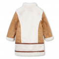 Shearling-style coat CHLOE for GIRL