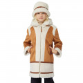 Shearling-style coat CHLOE for GIRL