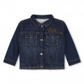 Veste en jean pressionnée CHLOE pour FILLE