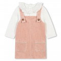 Ensemble robe et T-shirt CHLOE pour FILLE