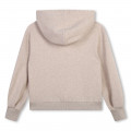 Embroidered jersey sweatshirt CHLOE for GIRL