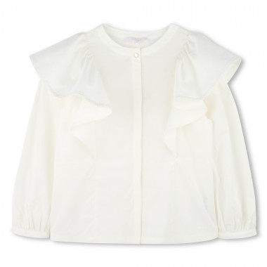 Blusa de ceremonia avolantada CHLOE para NIÑA