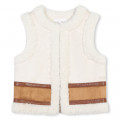 Gilet sans manche bicolore CHLOE pour FILLE