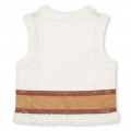 Two-tone waistcoat CHLOE for GIRL