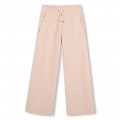 Pantalon à détails festonnés CHLOE pour FILLE