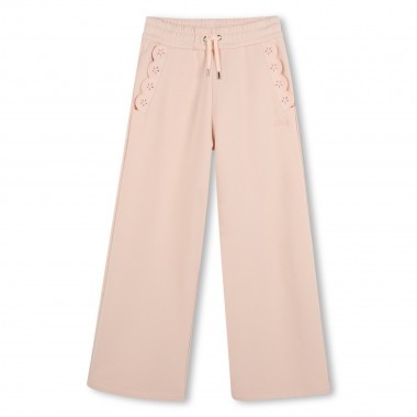 Trousers with scallop details CHLOE for GIRL