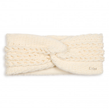 Cotton and wool knit headband CHLOE for GIRL