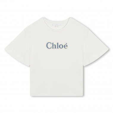 T-shirt manches courtes coton CHLOE pour FILLE