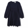 Robe de cérémonie en soie CHLOE pour FILLE