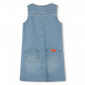 Robe en jean sans manches CHLOE pour FILLE