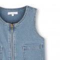 Robe en jean sans manches CHLOE pour FILLE
