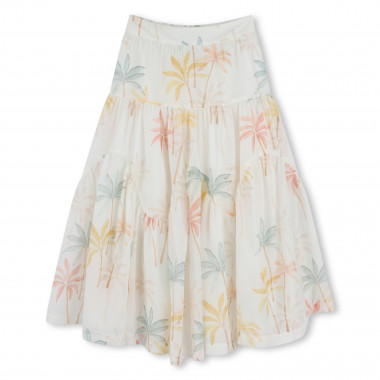 Jupe longue imprimée en coton CHLOE pour FILLE