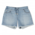 Drawstring denim shorts CHLOE for GIRL