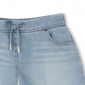 Drawstring denim shorts CHLOE for GIRL