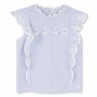 Blusa de manga con volantes CHLOE para NIÑA
