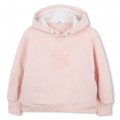 Sweat-shirt court à capuche CHLOE pour FILLE