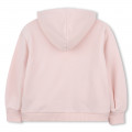 Sweat-shirt court à capuche CHLOE pour FILLE