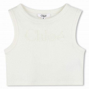 Camiseta corta sin mangas CHLOE para NIÑA