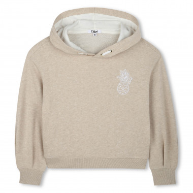 Sudadera bordada con capucha CHLOE para NIÑA