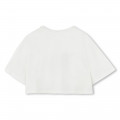 Cropped Fit T-Shirt mit Logo CHLOE Für MÄDCHEN