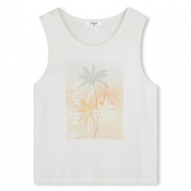 Camiseta sin mangas estampada CHLOE para NIÑA