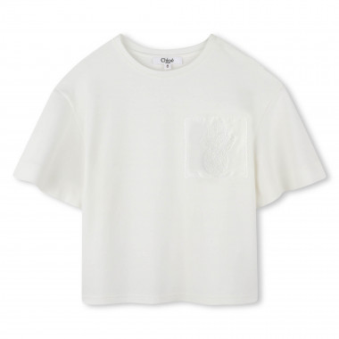 Camiseta con bolsillo CHLOE para NIÑA