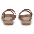 Ledersandalen mit schnalle CHLOE Für MÄDCHEN