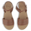 Ledersandalen mit schnalle CHLOE Für MÄDCHEN