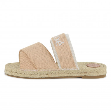 Sandales en toile et corde CHLOE pour FILLE