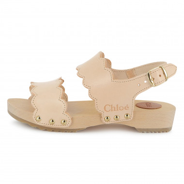 Sandalias de cuero con hebilla CHLOE para NIÑA