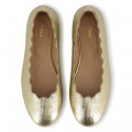 Ballerines en cuir CHLOE pour FILLE