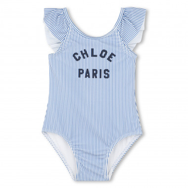 Maillot de bain 1 pièce rayé CHLOE pour FILLE