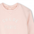 Sweatshirt aus Molton CHLOE Für MÄDCHEN