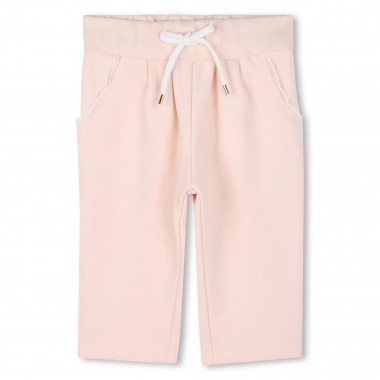Pantalon molletonné en coton CHLOE pour FILLE