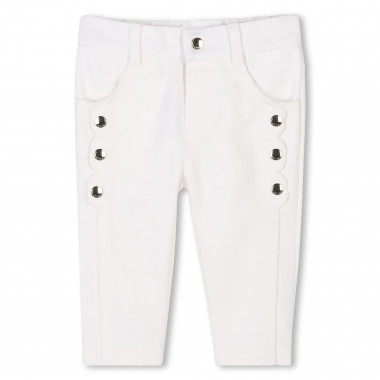 Pantalón de sarga de algodón CHLOE para NIÑA