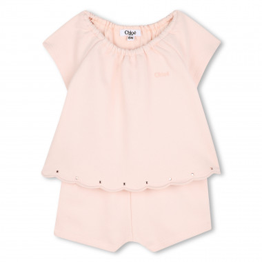 Combinaison courte en molleton CHLOE pour FILLE