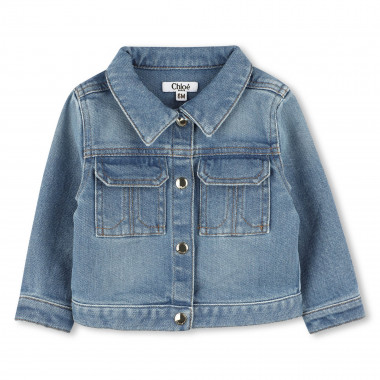 Cazadora vaquera con botones CHLOE para NIÑA