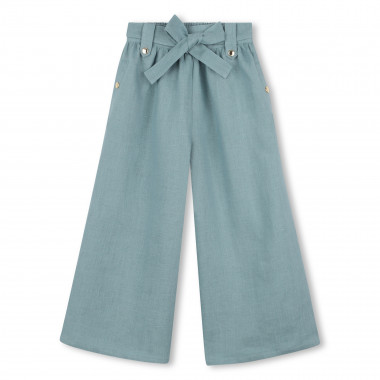 Pantalon en lin ceinturé CHLOE pour FILLE