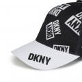 Verstellbare Basecap mit Print DKNY Für JUNGE
