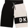 Shorts in felpa con logo DKNY Per RAGAZZO