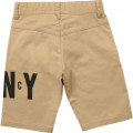 Cotton twill shorts DKNY for BOY