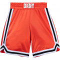 Shorts da basket in jersey DKNY Per RAGAZZO
