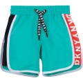 Bathing suit with logo DKNY for BOY